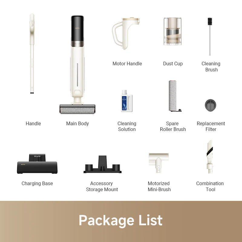 Bloomora™ MOVA K30 Wet and Dry Vacuum - K30 Mix